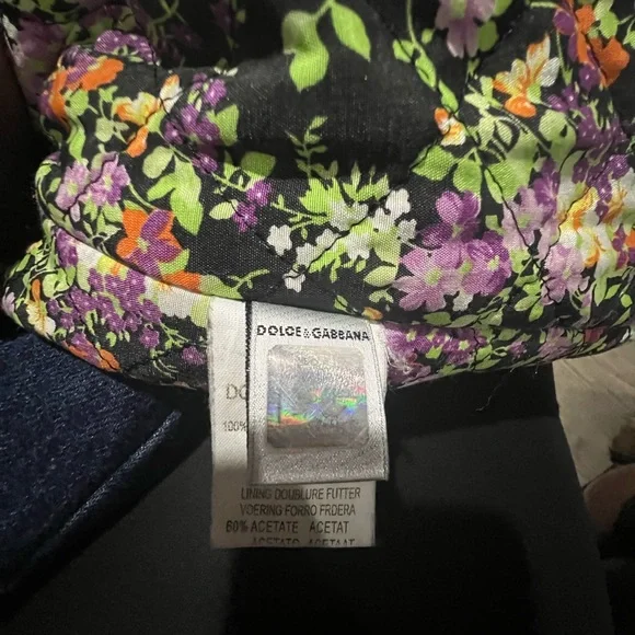 Dolce & Gabbana denim coat size 3y